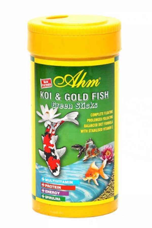 Koi Goldfish Green Pond Sticks 250 ml