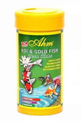 Koi Goldfish Green Pond Sticks 250 ml