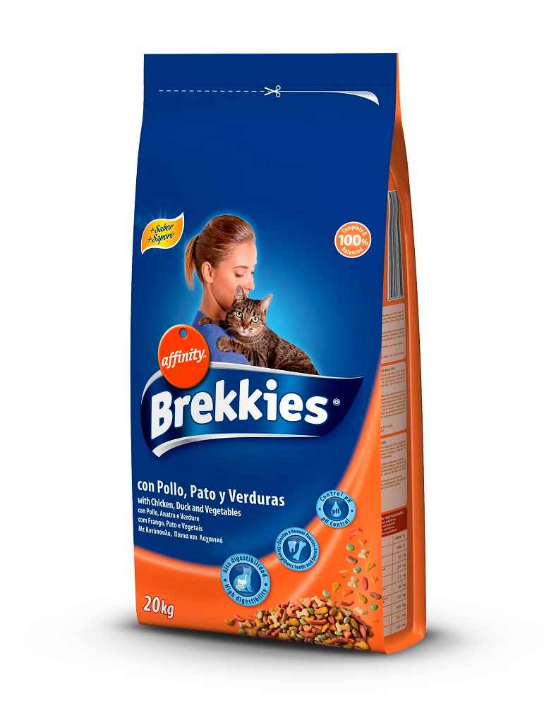 BREKKIES EXCEL CAT MIX CHICKEN 20 KG