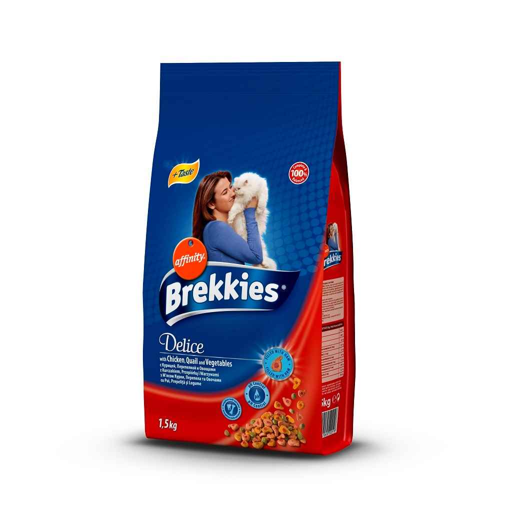 BREKKIES EXCEL CAT DELİCE MEAT 1.5 KG