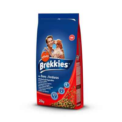 BREKKIES EXCEL DOG MIX BEEF 20 KG