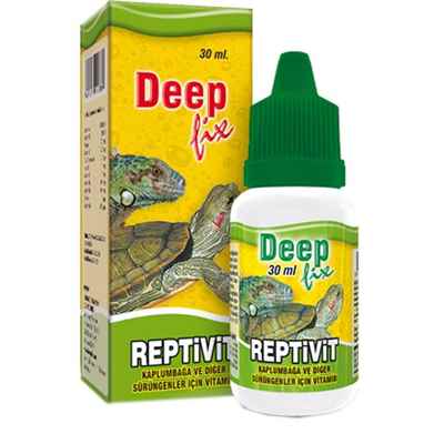 DeepFix Reptivit 30ml Kaplumbağa Vitamini-12 Adet