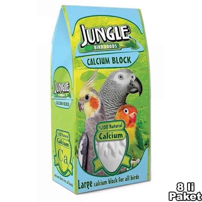 Jungle Kalsiyum Blok (Gaga Taşı) Büyük 8