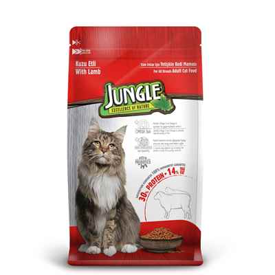Jungle 1,5 kg Kuzulu Yetişkin Kedi Maması 