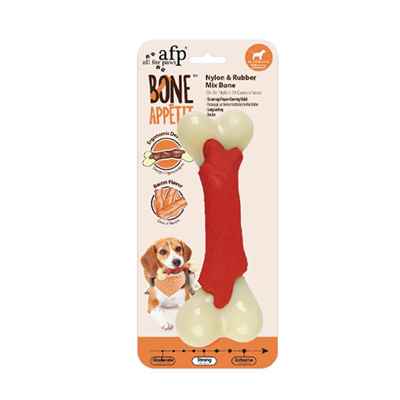 Afp Bone Appetit - Nylon-Rubber Kemik - Pastırma M