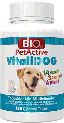 Bio PetActive Vitalidog Multivitamin 150 Tablet