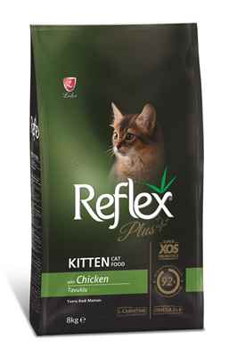 REFLEX PLUS KITTEN CAT 36/18 CHİCKEN 8 KG