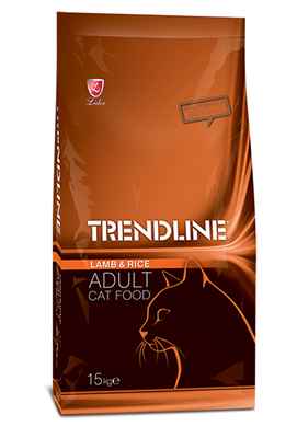 Trendline Kuzu Etli Pirinçli Yetişkin Kedi Maması 15 Kg