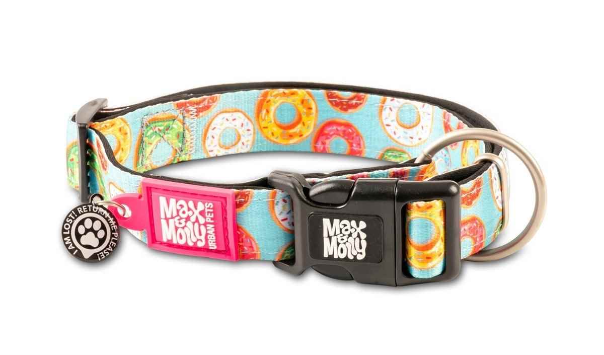 Max & Molly Smart ID Donuts Boyun Tasması-Medium