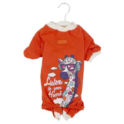 Orange Giraffe Pyjamas ( 5 li Set )