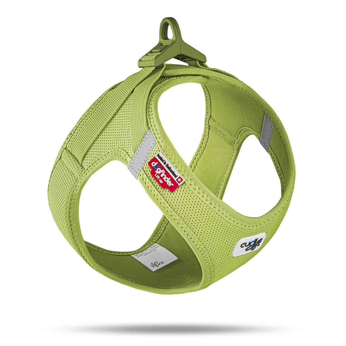 Vest Göğüs tasması curli Clasp Air-Mesh Lime M