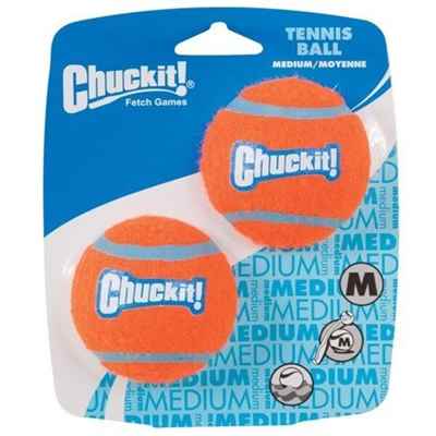 Chuckit! 2'li Köpek Tenis Oyun Topu (Orta Boy)