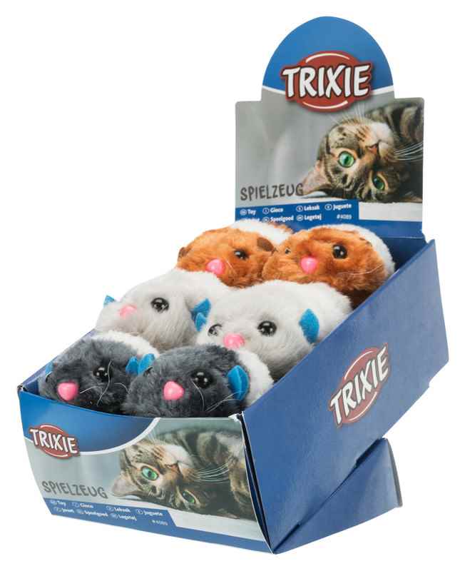 Trixie Kedi Peluş Oyuncağı, 7-10cm