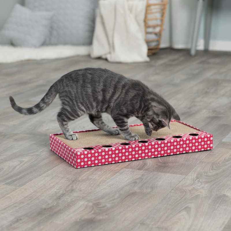 Trixie Kedi Tırmalaması, Oyuncaklı, 48X25cm Pembe