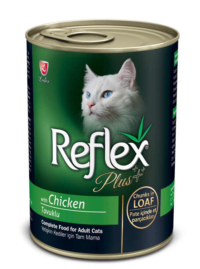 Reflex Plus Kedi Konserve Çeşitleri 400 Gr x 24 Adet