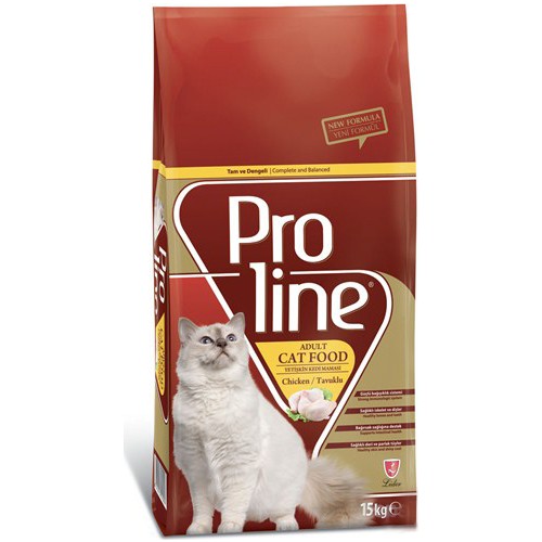 Proline 1 Kg Renkli Tavuklu Yetişkin Kedi Maması