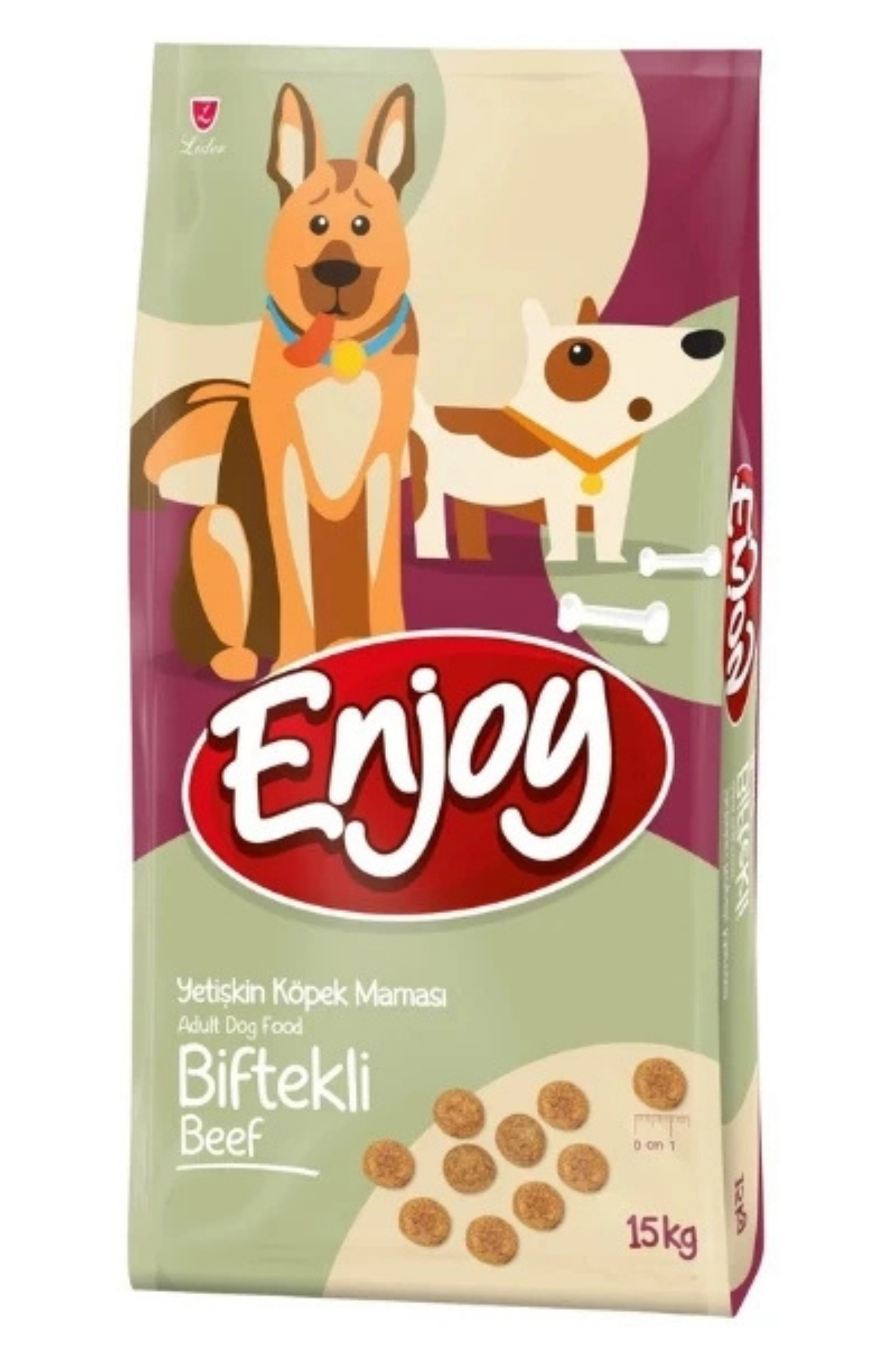 Enjoy Biftekli Yetişkin Köpek Maması 15 Kg