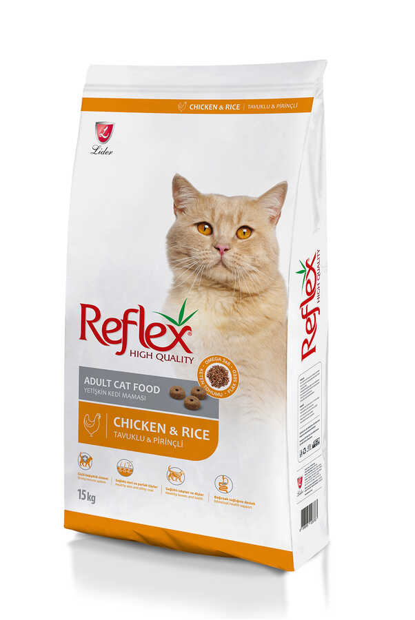 Reflex 15 Kg Tavuklu Pirinçli Yetişkin Kedi Maması