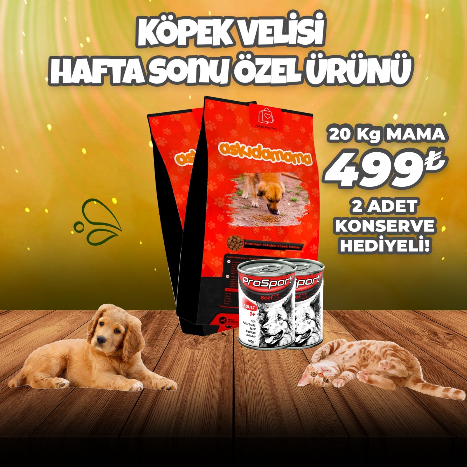 Köpek Velisi Haftasonu Özel Ürünü