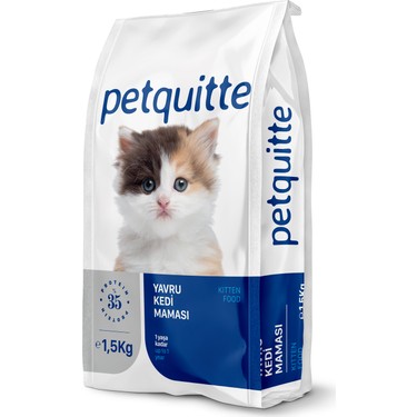 Petquitte 1 Kg Tavuklu Yavru Kedi Maması