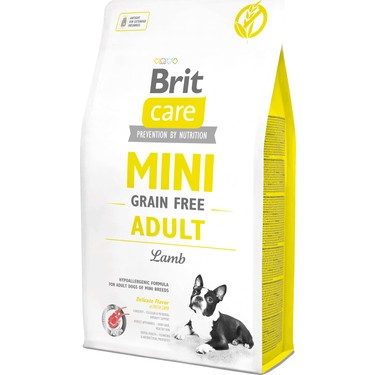 Brit Care Mini Küçük Irk Kuzu Etli Tahılsız Yetişkin Köpek Maması 2 Kg