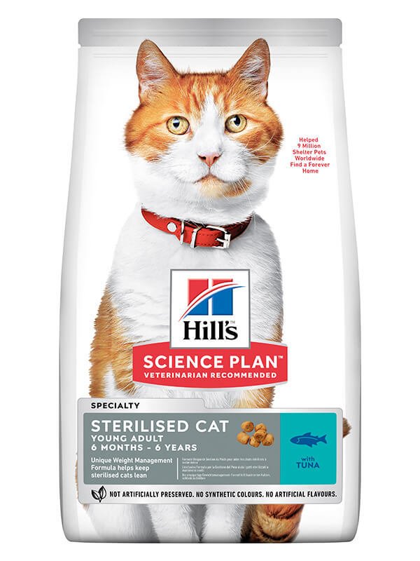 Hills Science Plan Ton Balıklı Kısırlaştırılmış Yetişkin Kedi Maması 3 Kg