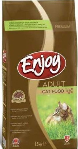 Enjoy 15 Kg Tavuklu Yetişkin Kedi Maması