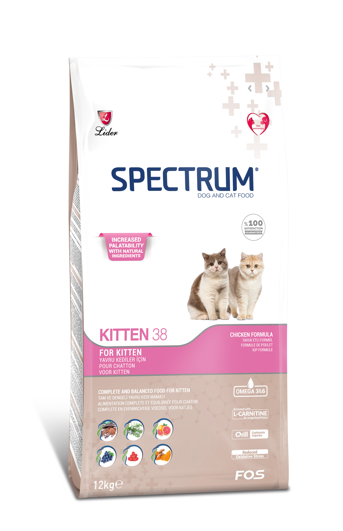 Spectrum Kitten 38 Yavru Kedi Maması 12 kg