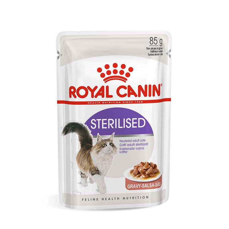 Royal Canin Gravy Sterilised Kisirlaştirilmiş Kediler Için Konserve 85 Gr