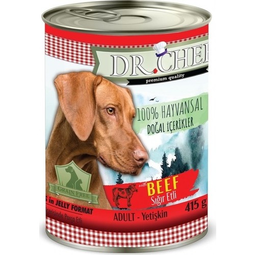 Dr. Chef  Yetişkin Köpek Konserve 415 Gram