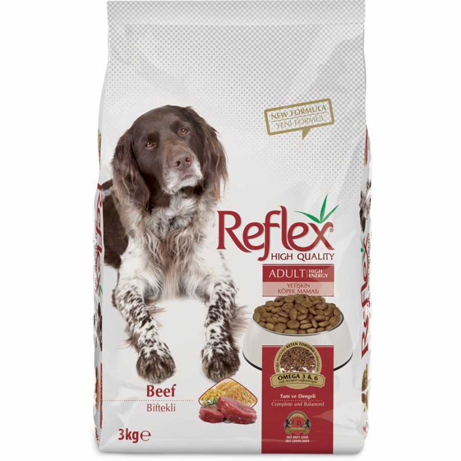 Reflex 3 Kg Yüksek Enerjili Yetişkin Köpek Maması