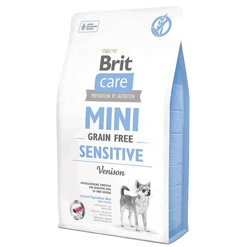 Brit Care Mini Sensitive Hassas Köpekler İçin Tahılsız ve Hipoalerjenik Köpek Maması 2 Kg