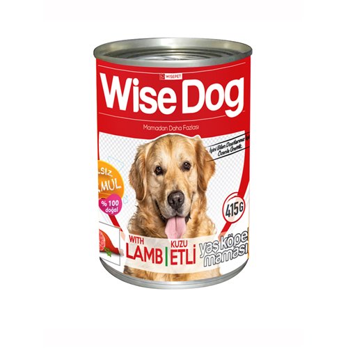 Wise Dog Kuzu Etli Köpek Konserve 415 Gr 