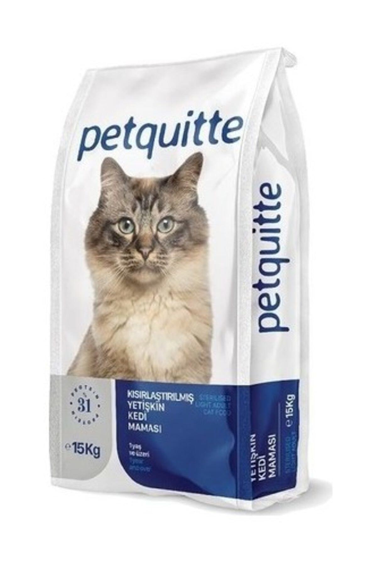Petquitte 1 Kg Kısırlaştırılmış Somonlu Kedi Maması
