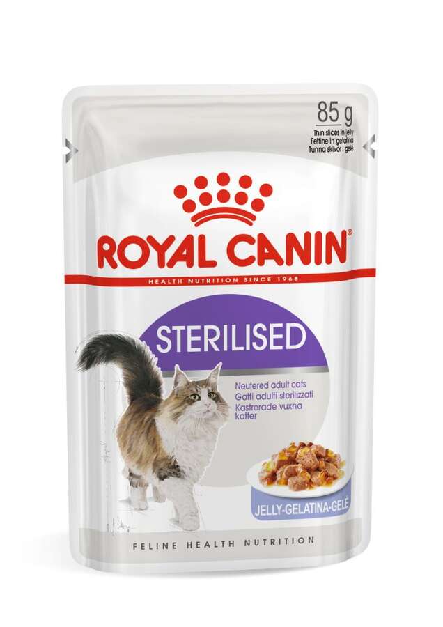 Royal Canin Sterilised Jelly Pouch Kısırlaştırılmış Kedi Konservesi 85 Gr