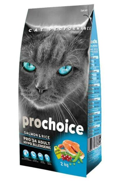 ProChoice Pro 34 Salmon&Rice Somonlu Yetişkin Kedi Maması 15 Kg