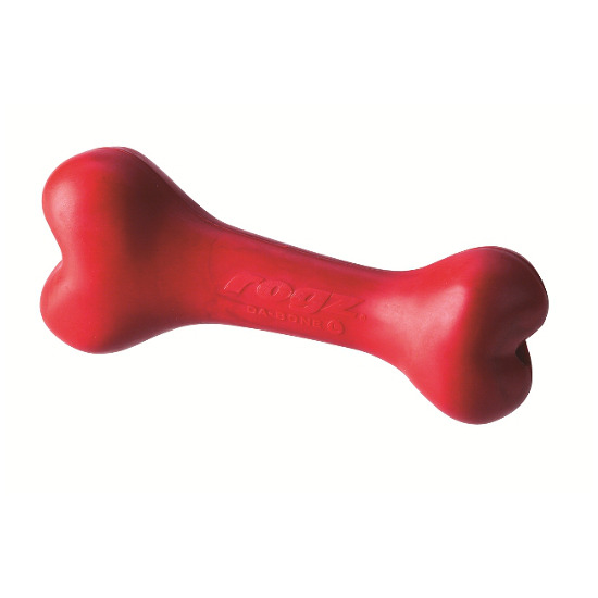 Rogz Köpek Kemik Oyuncak Ödül Hazneli Kırmızı Small 9,5 cm