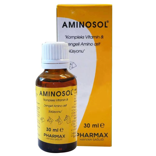 Aminosol Vitamin ve Aminoasit Solusyonu 30 ML x 5 Adet