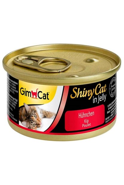 GimCat Shinycat Kitten in Jelly -Yavru Tavuklu 70gr x24 Adet (Özel Fiyat)