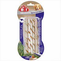 8in1 Delights Bones Biftekli Twested Sticks Burgu Ã‡ubuÄŸu KÃ¶pek Ã–dÃ¼lÃ¼ 55 Gr