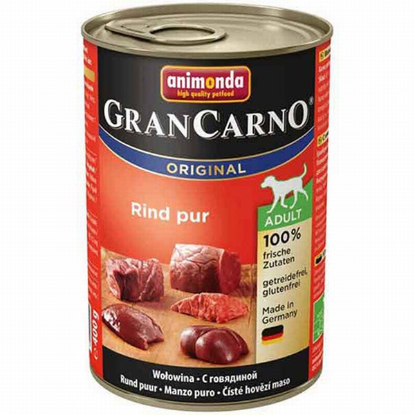 Animonda GranCarno Sığır Etli Yetişkin Köpek Konservesi 400 Gr