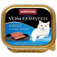 Animonda Vom Feinsten Somonlu ve Karidesli YetiÅŸkin Kedi Konservesi 100 Gr