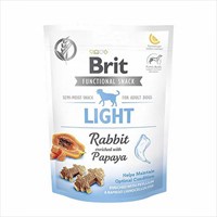 Brit Light Kilo KontrolÃ¼ SaÄŸlayan TavÅŸanlÄ± ve PapayalÄ± KÃ¶pek Ã–dÃ¼lÃ¼ 150 Gr