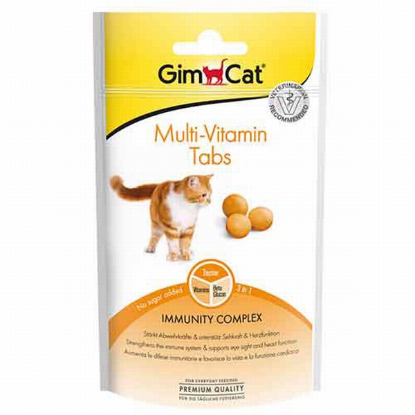 GimCat Multi Vitamin Tabs Kedi Ödül Tableti 40 Gr