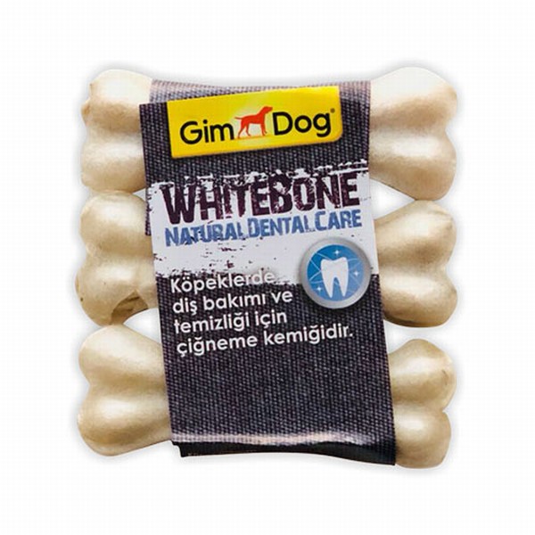 GimDog Mordimi Beyaz Press Kemik Köpek Ödülü 3