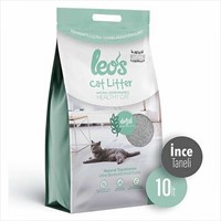 Leos Cat Litter DoÄŸal Bentonit Ä°nce Taneli Kedi Kumu 2x10 Lt
