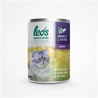 Leos Kuzu Etli Pate Yetişkin Kedi Konservesi 24 Adet 400 Gr