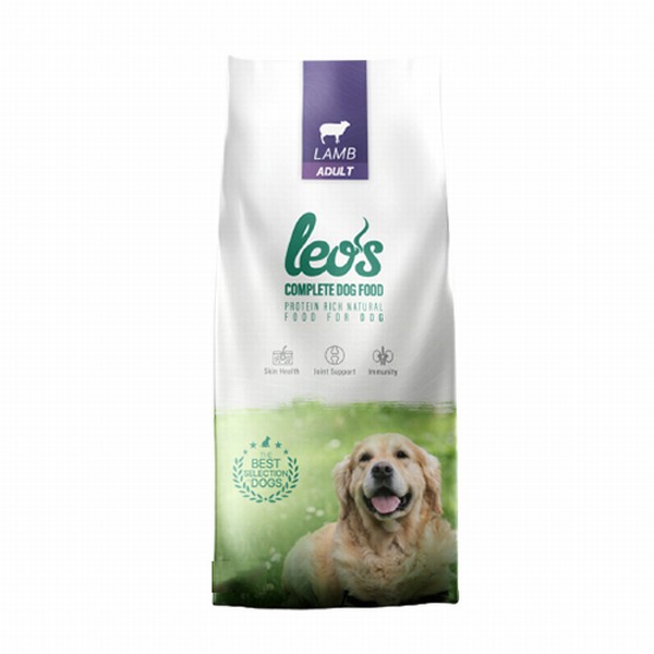 Leos Kuzu Etli Yetişkin Köpek Maması 10 Adet 1 Kg