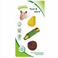 Pawise AhÅŸap ve Lif Yenilebilir Kemirme OyuncaÄŸÄ± No 4