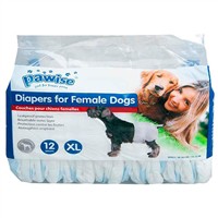 Pawise Dişi Köpek Alt Bağlama Pedi XL 12 Adet